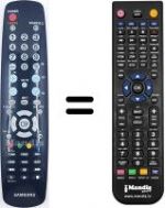 Telecomando equivalente Samsung LE26A457C1D / /XBT