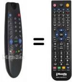 Telecomando equivalente Beko 6ZK187