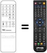 Telecomando equivalente REMCON1253