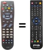 Telecomando equivalente Hitachi X100105