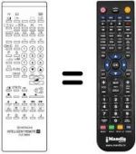 Telecomando equivalente Hitachi C33-S900