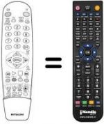 Telecomando equivalente Hitachi CL2848TAN
