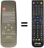 Telecomando equivalente Hitachi CMP412HDE