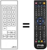 Telecomando equivalente JVC CT75