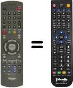 Telecomando equivalente Blaupunkt CT-90003