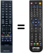 Telecomando equivalente Toshiba 37RL833G