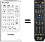Telecomando equivalente Blaupunkt CT-9117