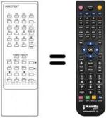 Telecomando equivalente CT-9187A