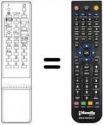 Telecomando equivalente CT-9292