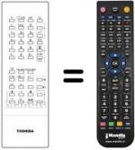 Telecomando equivalente Toshiba CT-9296