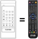 Telecomando equivalente CT-938