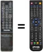 Telecomando equivalente CT-9381