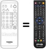 Telecomando equivalente Toshiba 2140TF