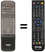 Telecomando equivalente CT-9734