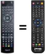 Telecomando equivalente Akai AKTV2602