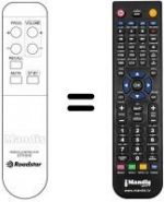 Telecomando equivalente Roadstar CTV5555