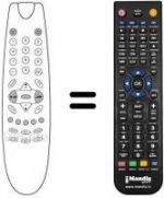 Telecomando equivalente REMCON647