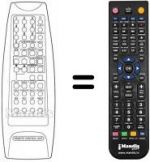 Telecomando equivalente Daewoo DMQ28K3ST