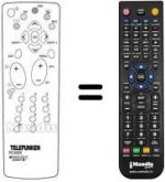 Telecomando equivalente REMCON371