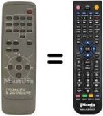 Telecomando equivalente REMCON1160