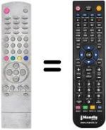 Telecomando equivalente REMCON393