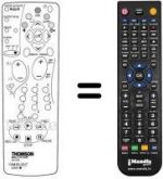 Telecomando equivalente Thomson DTH2500