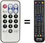Telecomando equivalente REMCON1321