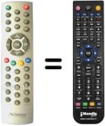 Telecomando equivalente REMCON887