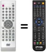Telecomando equivalente Seleco REMCON034