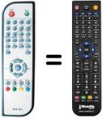Telecomando equivalente Akai AK-DVB20