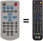 Telecomando equivalente REMCON1044