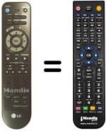 Telecomando equivalente REMCON674