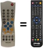 Telecomando equivalente REMCON1301