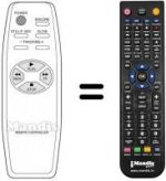 Telecomando equivalente Daewoo DVF300