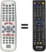 Telecomando equivalente REMCON1181