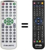 Telecomando equivalente REMCON187