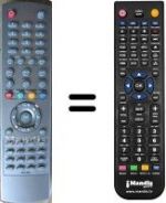 Telecomando equivalente Aeg R-23E
