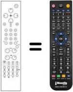Telecomando equivalente RC1543-1541