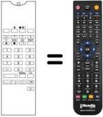 Telecomando equivalente Sonolor SM55050