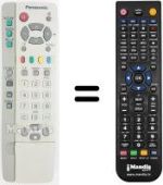 Telecomando equivalente Panasonic FX28PS10F