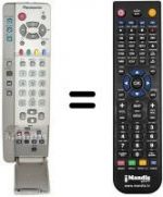 Telecomando equivalente Panasonic TX-22LT2F