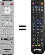 Telecomando equivalente Panasonic TH-42PHD8BS