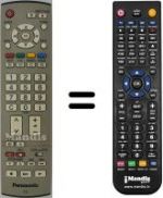 Telecomando equivalente Panasonic TX-23LX60F