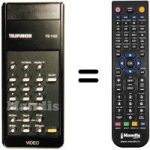 Telecomando equivalente Telefunken VR2931E