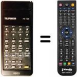 Telecomando equivalente Telefunken VR2971E