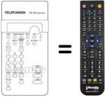 Telecomando equivalente Telefunken A320S