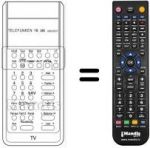 Telecomando equivalente Telefunken A440V