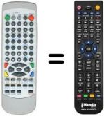 Telecomando equivalente REMCON1307