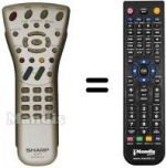 Telecomando equivalente GA101WJSA