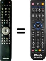 Telecomando equivalente Grundig FINEARTS LED